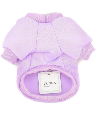 Zwantea Winter Coats for Small Dogs & Puppies - Soft Warm Jackets for Chihuahua & Yorkie | Cold Weather Pet Clothing in Purple XX-Large - Buy Online on GoSupps.com