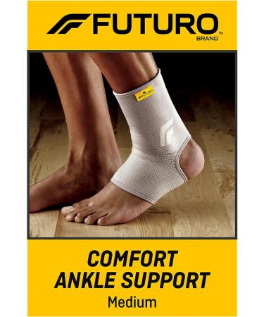 FUTURO Comfort Ankle Support Medium - 1 Count | Best Support for Active Lifestyles - Buy Online on GoSupps.com