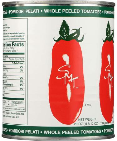 San Marzano Whole Peeled Tomatoes 28 oz - Premium Italian Tomatoes for Authentic Flavors - Buy Online on GoSupps.com