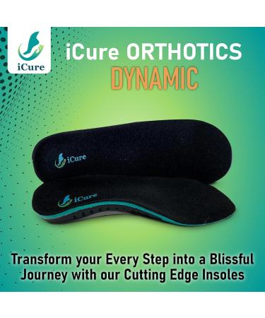 Dynamic Orthotics Insoles for Foot Pain Relief | Arch Support Inserts for Plantar Fasciitis | Shoe Insoles for Men (11-12.5) & Women (12-13.5 - Buy Online on GoSupps.com