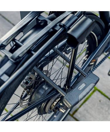 Buy Abus Ironing Lock Granite Plus 470 + USH470 Holder - Secure Bicycle Lock with Parabolic - High Security Level 12 30 cm - Black Shipping Worldwide - Buy Online on GoSupps.com