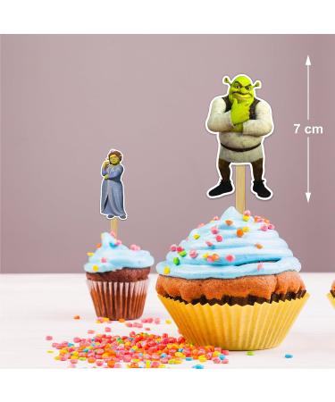 Seyal Shrk cupcake topper Seyal Shrk Cupcake Topper - Buy Online on GoSupps.com