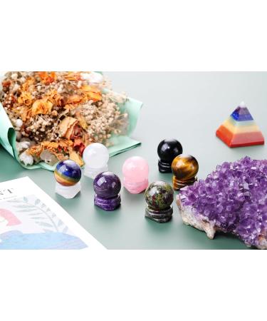 Clear Quartz Healing Crystal Gemstone Ball 1.18 for Reiki, Meditation, and Home Decor - Buy Online on GoSupps.com