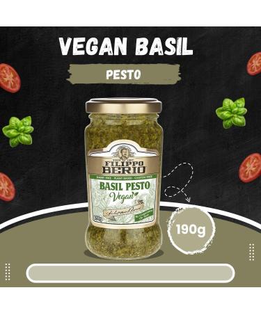 Filippo Berio Pesto Sauce Pick N Mix - Choose From Jar with 6 Flavours | Hot Chilli Classic Sun Dried-Tomato Tomato & Ricotta Vegan Basil Vegan-Sun Dried Tomato Pesto & Sauce - Pack of 4 x 190g - Buy Online on GoSupps.com