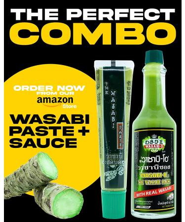 Wasabi-O Premium Wasabi Paste in Tube 1.52oz - Authentic Japanese Flavor - Pack of 1 - Buy Online on GoSupps.com