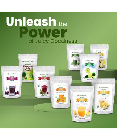 Buy Z Natural Foods Organic Alfalfa Juice Powder - Vegan Non-GMO Gluten-Free Superfood for Smoothies & Drinks - 1 lb - International Shipping Available - Buy Online on GoSupps.com