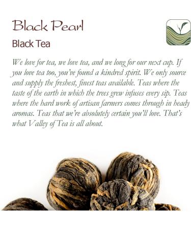 Yunnan Black Dragon Pearls Tea - Strong and Malty Pearl - Golden Special Grade 100g Yunnan Black Pearl 100g - Buy Online on GoSupps.com