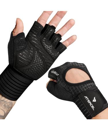 Atercel fitness gloves men women training gloves strength training wrist band gloves for crossfit weightlifting gym body training - Buy Online on GoSupps.com