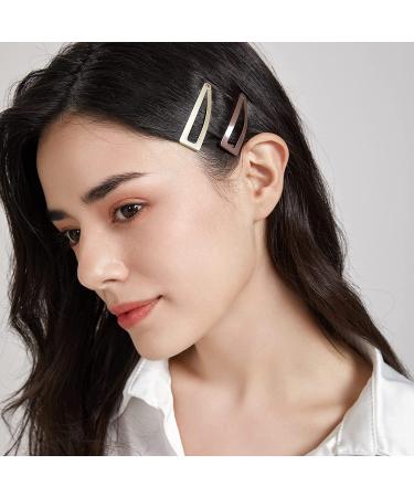 Dofash Double Grip Hair Clips - 6pcs Brown Metal Barrettes & Accessories - Buy Online on GoSupps.com
