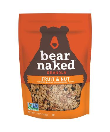 Bear Naked Fruit & Nut Granola - Vegetarian, Kosher, 12oz Bag - Buy Online on GoSupps.com