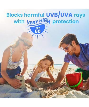 Rubber Ducky Vitamin E Sunscreen SPF 50 | Water-Resistant Broad Spectrum Lotion for Face & Body | Oil-Free Moisturizing Sunblock (5oz - Buy Online on GoSupps.com