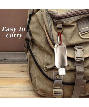Buy Cabilock 50ml Refillable Travel Containers - 10 Portable Plastic Bottles with Hooks for International Shipping - Buy Online on GoSupps.com