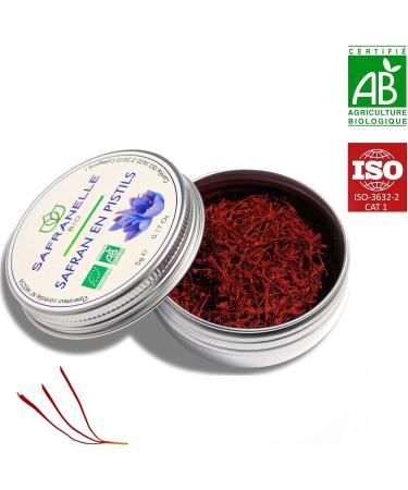 5g organic saffron in pistils vintage 2023 - category I - direct producer - Buy Online on GoSupps.com
