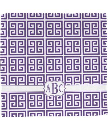 Personalized Greek Key Washcloth | YouCustomizeIt | Custom Towels & Gifts - Buy Online on GoSupps.com