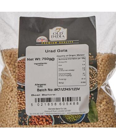 Old India Urad Gota 750g - Buy Online on GoSupps.com