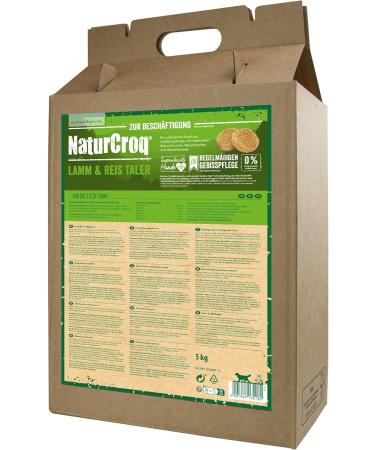 Happy Dog NaturCroq 60743 - Hamburger Lamb Rice - Complete Snack for Medium and Large Dogs - Capacity: 5 kg - Buy Online on GoSupps.com