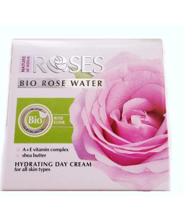 Agiva Moisturizing day cream with organic rose water 50 ml - Buy Online on GoSupps.com