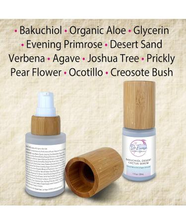 Buy Bakuchiol Desert Cactus Serum - Anti-Aging & Natural Skincare | International Shipping Available - Buy Online on GoSupps.com