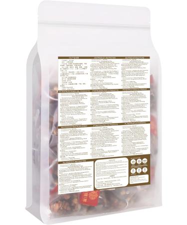 Ginseng Five Tea Bag 250g/8.81oz (5g*50bags) Goji Mulberry Polygonatum Maka Powder Ginseng Caffeine-Free Flavored Delicious Beverage Herbal Tea Combination of Floral Tea - Buy Online on GoSupps.com