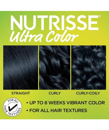 Garnier Nutrisse Ultra Color BL21 Reflective Blue Black (Blackberry Mojito) Permanent Hair Dye - 1 Count - Buy Online on GoSupps.com