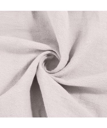 Lovely Nursling Beige Linen High Waist Wide Leg Pants - Women's Boho Capri Pants - X-Large - Buy Online on GoSupps.com