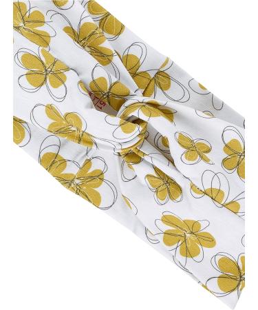 Sterntaler Baby Girl Headband - Floral Jersey Cotton Hairband Soft & Stylish White - Perfect for Newborns & Infants - Buy Online on GoSupps.com