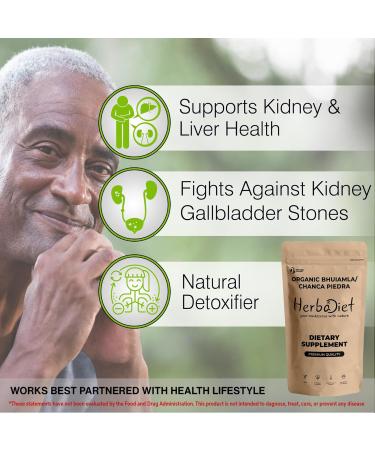 Organic Chanca Piedra Powder - Kidney Cleanse & Gallbladder Support | 227g Detox Urinary Tract - Buy Online on GoSupps.com