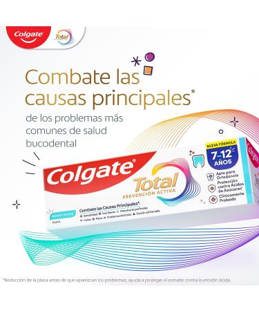  Colgate Colgate Total Junior Children's Toothpaste 50 ml Complete Protection Fluoride Toothpaste Anti-Cavities Protection Antiba - Buy Online on GoSupps.com