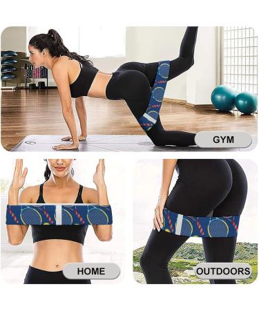Colorful Resistance Bands for Legs & Booty | Non-Slip Yoga Straps & Tennis Balls | Ideal for Workouts & Physical Therapy - International Shipping Available - Buy Online on GoSupps.com