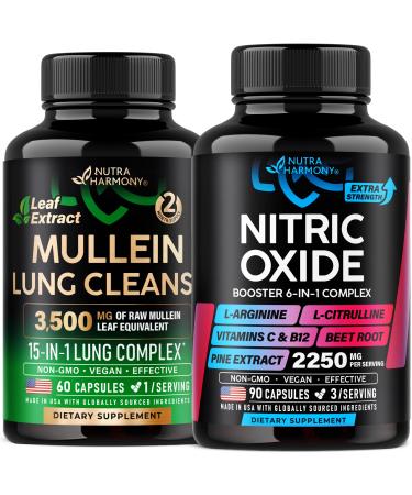 Mullein Leaf Extract & Nitric Oxide Capsules