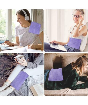 SuzziPad Microwave Heating Pad 8x14 - Multipurpose Heat Pack for Pain Relief - Purple Heat Compress Wrap for Neck, Shoulder, Back, Knee - Moist Heat Therapy for Cramps, Joint Pain, Muscle Ache - Buy Online on GoSupps.com