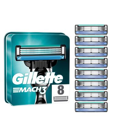 GILLETTE Mach3 Blade - 8 Pack | Precision Shaving Blades - Buy Online on GoSupps.com
