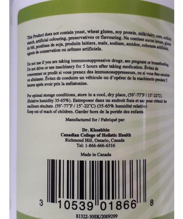 Dr Khoshbin's Melatonin/Sleep Aid - Buy Online on GoSupps.com