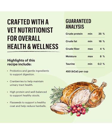 Whole Food Clusters Grain-Free Chicken Dry Cat Food 4lb - The Honest Kitchen - Buy Online on GoSupps.com