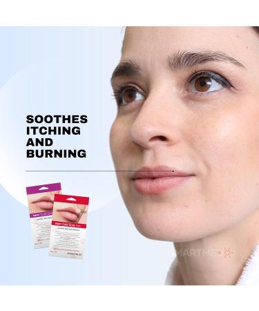 SMARTMED Cold Sore Patch Variety Lemon Balm Cold Sore Treatment Patches | 48 Patches | 2 Sizes + 2 Thickness Healing Discreet Protection for Lips - Buy Online on GoSupps.com