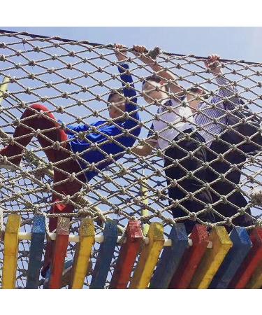Climbing Net Heavy Duty Rope Cargo Net Tree House Climbing Safety Net Stair Balcony Railing Protection Net Outdoor Playground Nets(Size:2 * 2m(6.6 * 6.6ft)) () - Buy Online on GoSupps.com