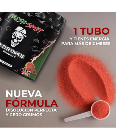  Z ZDRINKS ENERGY Z Drinks - Sugar Free Powdered Energy Drink - 40 Services Watermelon Flavour Low Calorie (16 Lime) with Vitamins and Minerals - Buy Online on GoSupps.com