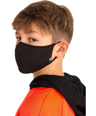 Relaxsan Unima Kids Black - Washable Reusable Compression Socks for Children 6-10 | Light & Breathable Dryarn & X-Static - Buy Online on GoSupps.com