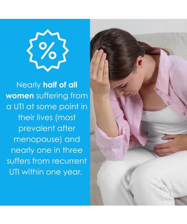 Consult Beaute Right Tract - PACran Natural Cranberry Fruit Supplement for UTI Avoidance and Relief Urinary Tract and Bladder Health - Clinically Studied Ingredients - D-Mannose Pills - 60 Count - Buy Online on GoSupps.com