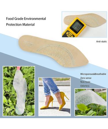 Canmore Bionic Non-Slip High Heel Insoles for Women - Waterproof & Breathable Silicone Inserts - Size 8-9/40 - Buy Online on GoSupps.com