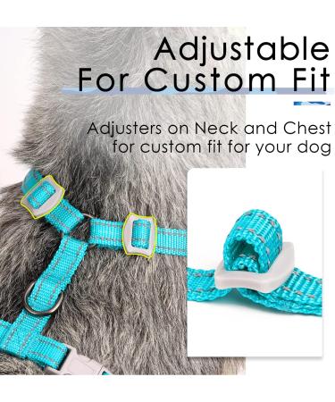 Thinkpet No-Pull Dog Harness - Breathable Adjustable Chest Harness for Small Medium & Large Dogs - Padded Reflective Safety Harness (1 Pack) - Camouflage Blue - Buy Online on GoSupps.com