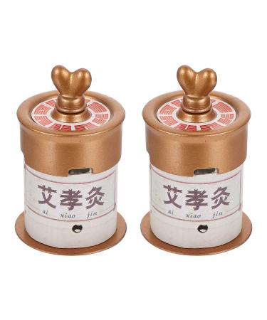 1 set of Moxibusion-Box Tool for burning Moxa Moxa Abrenner from Ceramic Moxa Stick Smok-free Moxibusion Tank Moxa burner container MOXA MOXA Filter body PP
