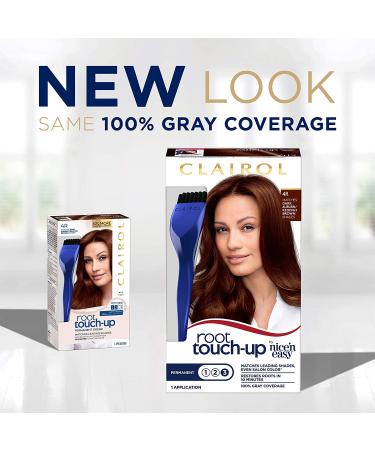 Clairol Root Touch-Up by Nice'n Easy 6R Light Auburn/Reddish Brown Hair Dye - Pack of 2 - Buy Online on GoSupps.com