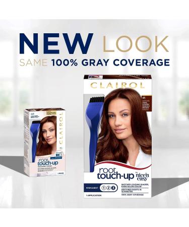 Clairol Root Touch-Up by Nice'n Easy 4RV Dark Burgundy Permanent Hair Dye - 1.1 Fl Oz - Buy Online on GoSupps.com