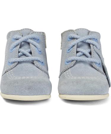Kickers Kids Kick Hi Leather Ankle Boot - Baby Blue (3 UK Child) - Buy Online on GoSupps.com