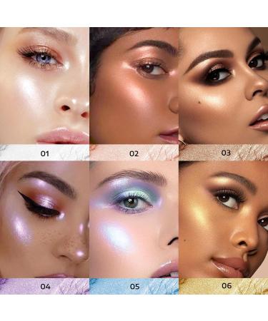 KYDA Glitter Powder Highlighter | High Gloss Loose Makeup for Face & Body - Sparkling Coverage 0.18 oz - Buy Online on GoSupps.com