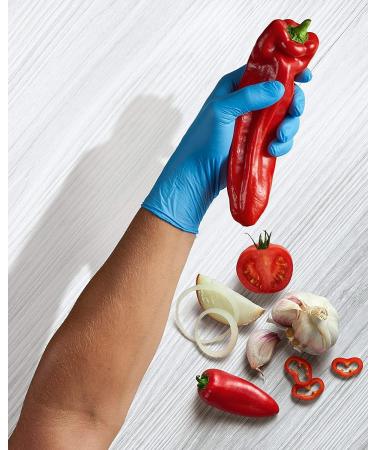 Spontex Food Contact Nitrile Gloves - 20 Disposable Latex-Free Food-Safe Unpowdered Size L (3 Packs) - Buy Online on GoSupps.com