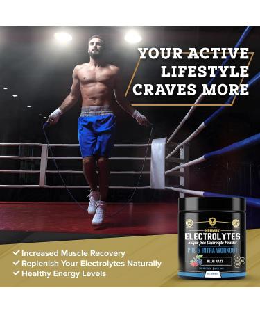MMA Nutrition HRDWRK - 100 Servings Keto Electrolytes Powder Hydration Sugar Free - Electrolyte Powder to Boost Endurance & Reduce Fatigue with Electrolytes Supplement Set of 3 - Buy Online on GoSupps.com