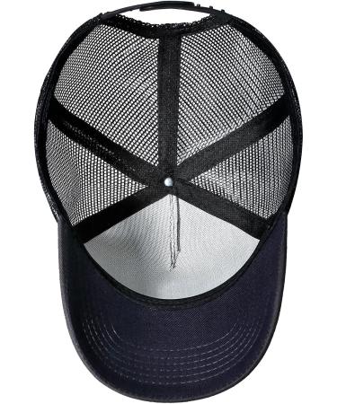 American Flag Trucker Hat - Snapback Baseball Cap for Men Women - Dark Gray/Black - Buy Online on GoSupps.com