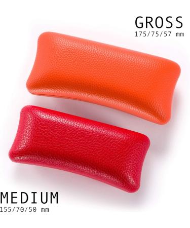 FEFI Unusual Shaped Hardcase Glasses Case with Microfiber Cleaning Cloth - Medium Black | International Shipping Available - Buy Online on GoSupps.com